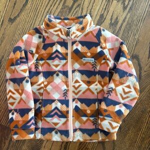 Columbia fleece jacket size 4t